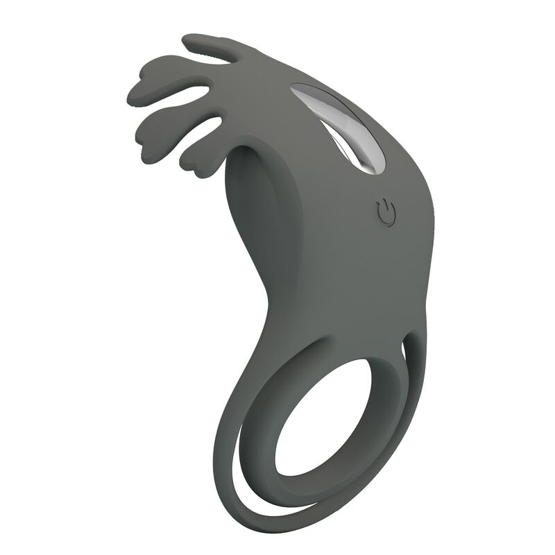 PRETTY LOVE - RECHARGEABLE VIBRATING RING WITH STIMULATOR · Inele & Mansoane Penis