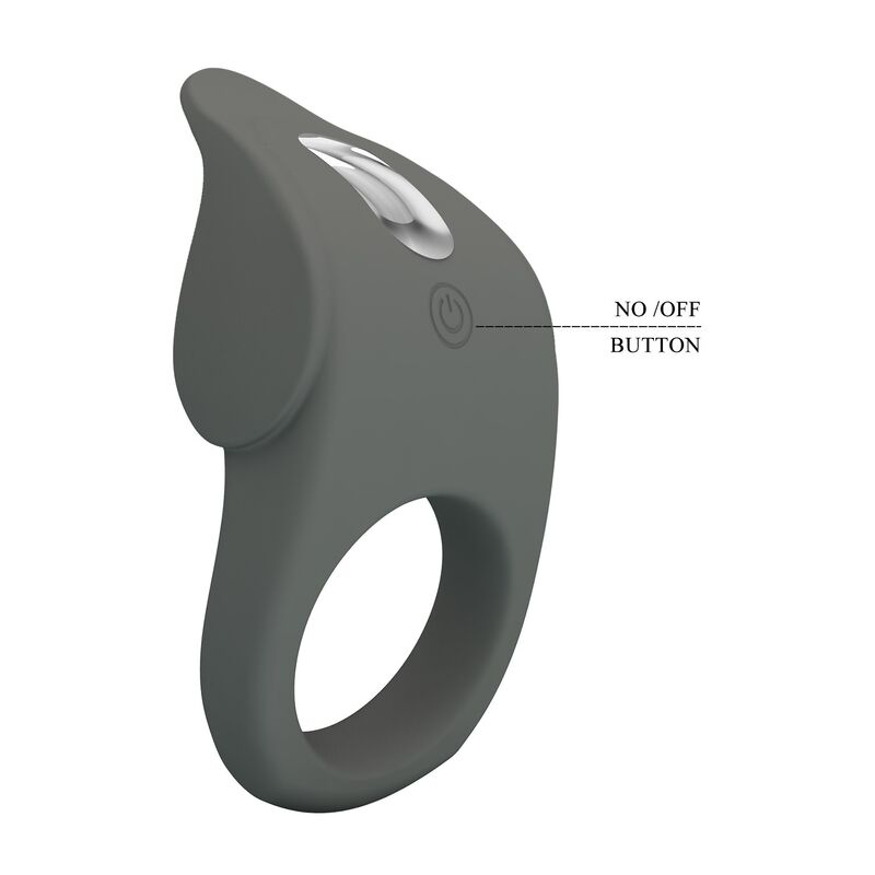 PRETTY LOVE - RECHARGEABLE FLEXIBLE SILICONE VIBRATING RING · Inele & Mansoane Penis (imaginea 3)