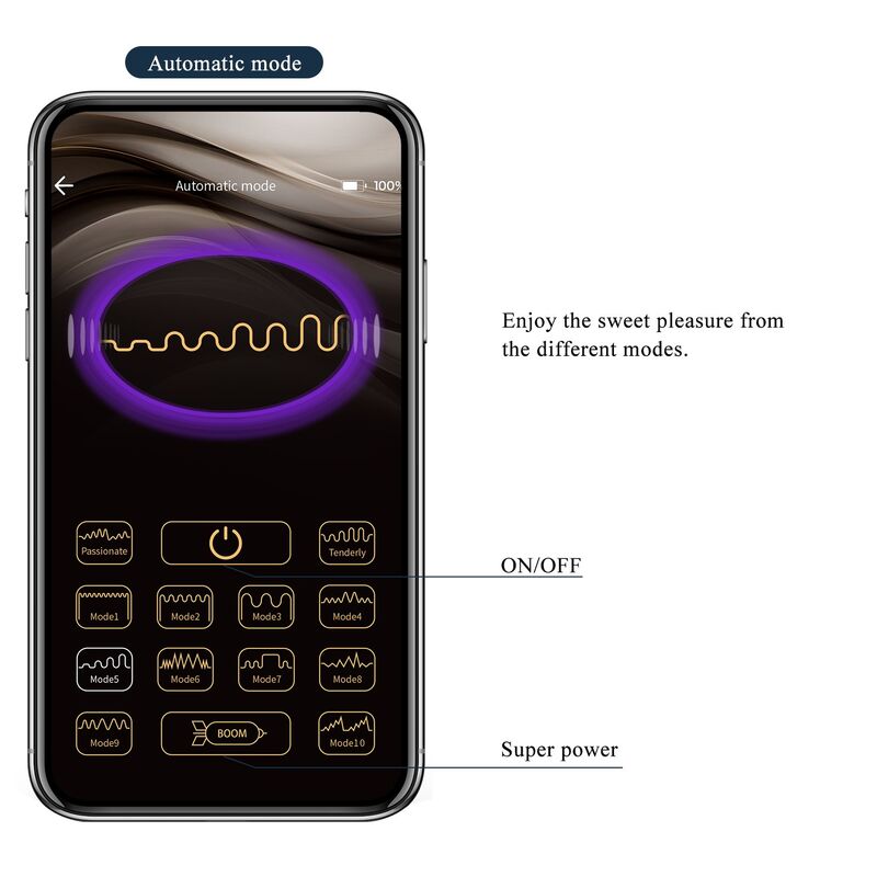 Pretty Love-Anthony Vibrator Anal și Perineu cu Aplicație 9 PRETTY LOVE - ANTHONY APP CONTROL ANAL AND PERINEUM VIBRATOR BLACK · Jucarii Anale (imaginea 9)