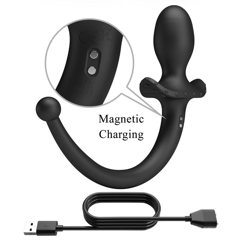 Pretty Love-Anthony Vibrator Anal și Perineu cu Aplicație 8 PRETTY LOVE - ANTHONY APP CONTROL ANAL AND PERINEUM VIBRATOR BLACK · Jucarii Anale (imaginea 8)