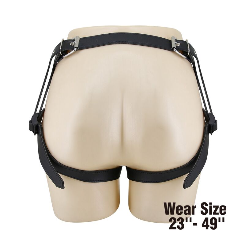 Pretty Love-Chiloți Ham Strap-on Universal Negru și Albastru 6 PRETTY LOVE - UNIVERSAL STRAP-ON HARNESS BRIEFS BLACK AND BLUE · Strapon & Harness (imaginea 6)