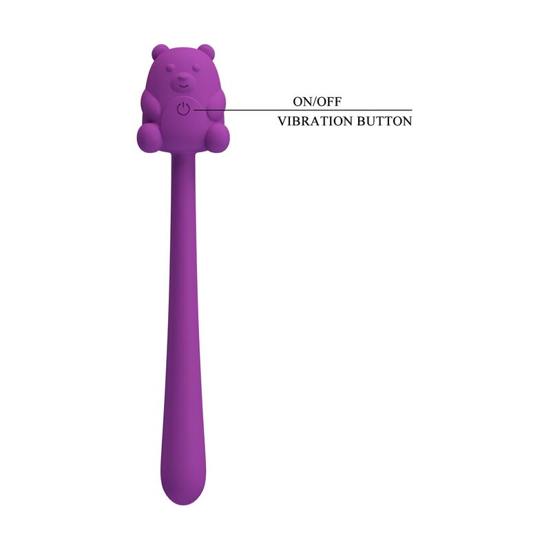 PRETTY LOVE - CUTE BEAR FLIRTING STICK RECHARGEABLE VIBRATOR · Vibratoare (imaginea 10)