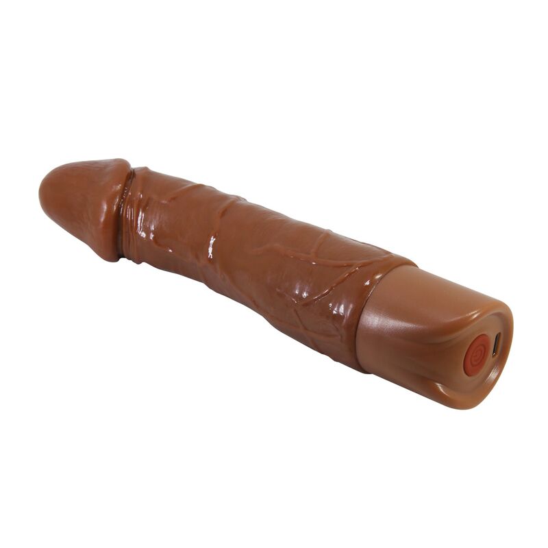 Pretty Love-Donald Vibrator Realist 19,5 cm Maro 4 PRETTY LOVE - DONALD REALISTIC VIBRATOR 19.5 CM Ø 4 CM BROWN · Dildo & Stimulatoare (imaginea 4)
