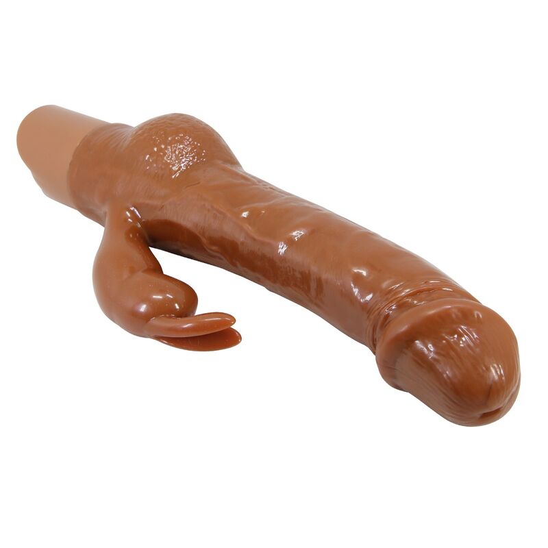 Pretty Love-Ellison Vibrator Rabbit Realist 22,6 cm Maro 4 PRETTY LOVE - ELLISON REALISTIC RABBIT VIBRATOR 22.6 CM Ø 4.2 CM BROWN · Vibratoare (imaginea 4)