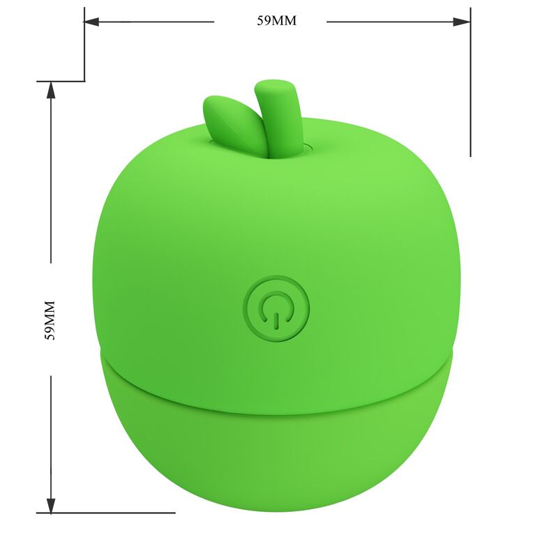 PRETTY LOVE - RECHARGEABLE TONGUE EFFECT CLITORAL STIMULATOR GREEN · Vibratoare (imaginea 10)