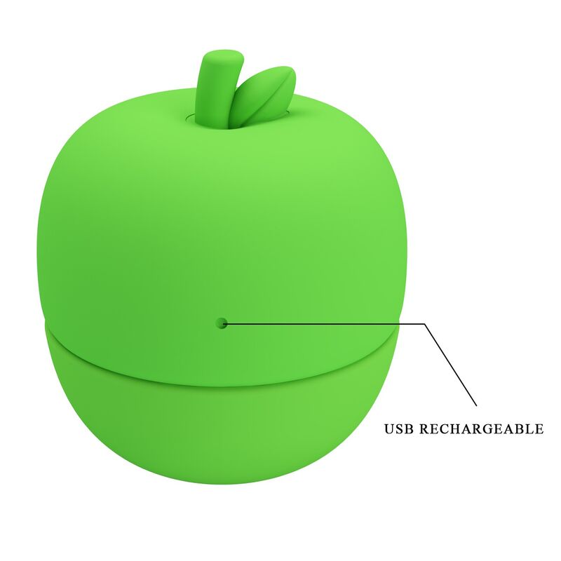 PRETTY LOVE - RECHARGEABLE TONGUE EFFECT CLITORAL STIMULATOR GREEN · Vibratoare (imaginea 6)