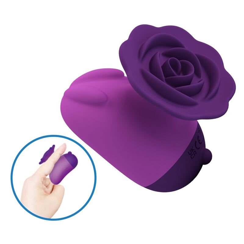 PRETTY LOVE - RECHARGEABLE CLITORAL STIMULATOR 7 MODES PURPLE · Vibratoare (imaginea 4)