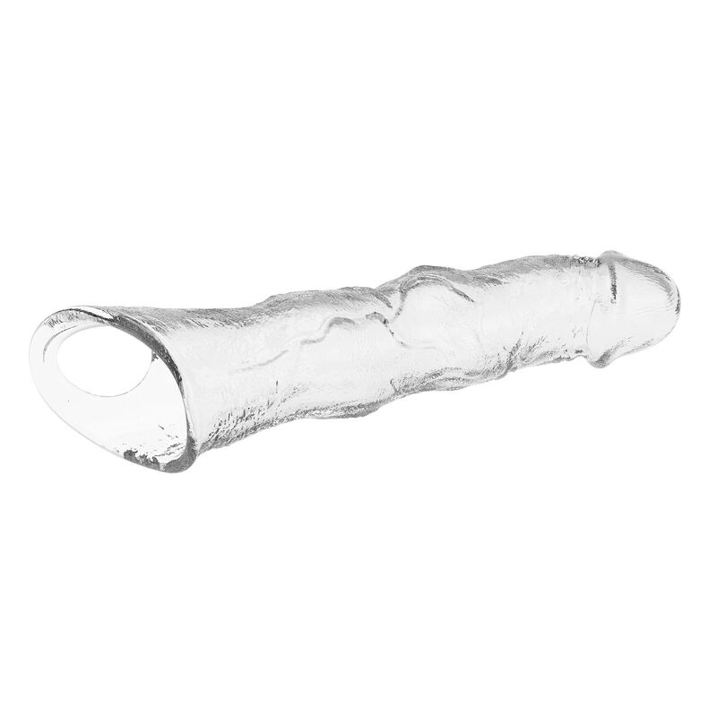 Pretty Love-Manșon Prelungitor Reglabil 28 cm Transparent 8 PRETTY LOVE - ADJUSTABLE PENIS EXTENSION SLEEVE 28 CM Ø 4.5 CM TRANSPARENT · Inele & Mansoane Penis (imaginea 8)