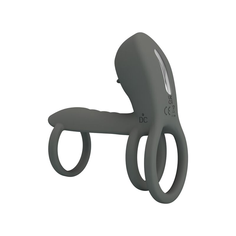 PRETTY LOVE - PEN SLEEVE WITH DUAL STIMULATION AND ORAL EFFECT · Inele & Mansoane Penis
