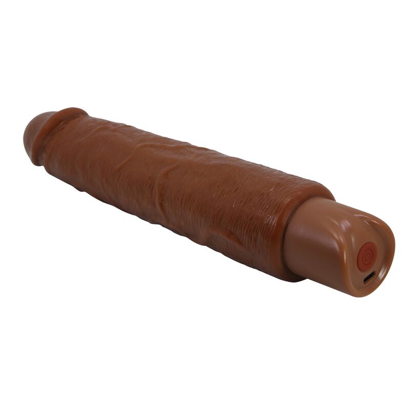 Pretty Love-Gavin Vibrator Realist 25 cm Maro 4 PRETTY LOVE - GAVIN REALISTIC VIBRATOR 25 CM Ø 5 CM BROWN — PIPEDREAMS · Masturbatoare (imaginea 4)