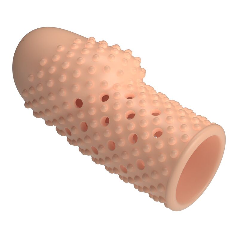 PRETTY LOVE - GEEK'S PENIS SLEEVE GET YOUR PENIS THICKER NATURAL COLOR · Inele & Mansoane Penis (imaginea 3)