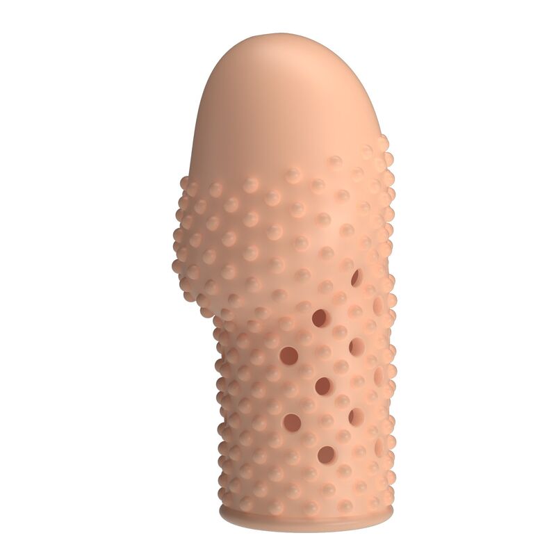 PRETTY LOVE - GEEK'S PENIS SLEEVE GET YOUR PENIS THICKER NATURAL COLOR · Inele & Mansoane Penis (imaginea 7)