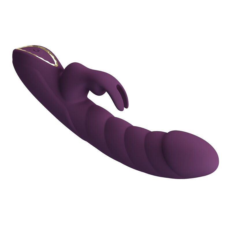 PRETTY LOVE - HARPER RECHARGEABLE RABBIT VIBRATOR 10 FUNCTIONS PURPLE · Vibratoare (imaginea 9)