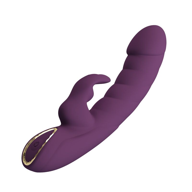 PRETTY LOVE - HARPER RECHARGEABLE RABBIT VIBRATOR 10 FUNCTIONS PURPLE · Vibratoare (imaginea 8)