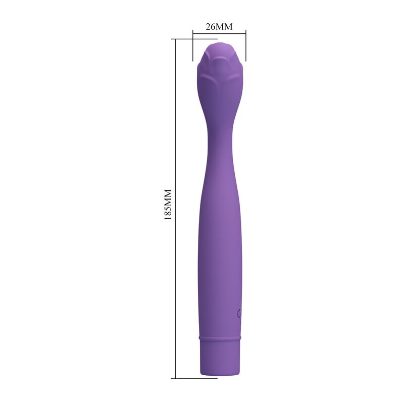 Pretty Love-Henry Vibrator Flexibil Punctul G Mov 9 PRETTY LOVE - HENRY FLEXIBLE G-SPOT VIBRATOR PURPLE · Vibratoare (imaginea 9)