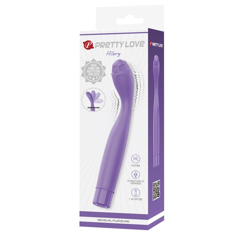 Pretty Love-Henry Vibrator Flexibil Punctul G Mov 4 PRETTY LOVE - HENRY FLEXIBLE G-SPOT VIBRATOR PURPLE · Vibratoare (imaginea 4)