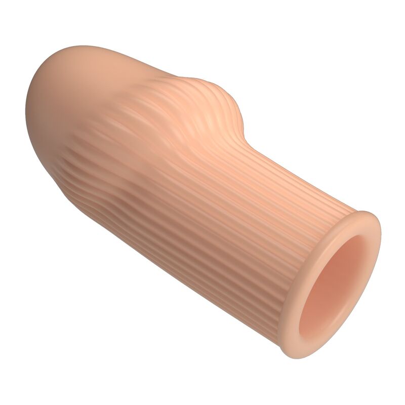 PRETTY LOVE - HUEL PENIS SLEEVE GET YOUR PENIS THICKER FLESH COLOR · Inele & Mansoane Penis (imaginea 3)