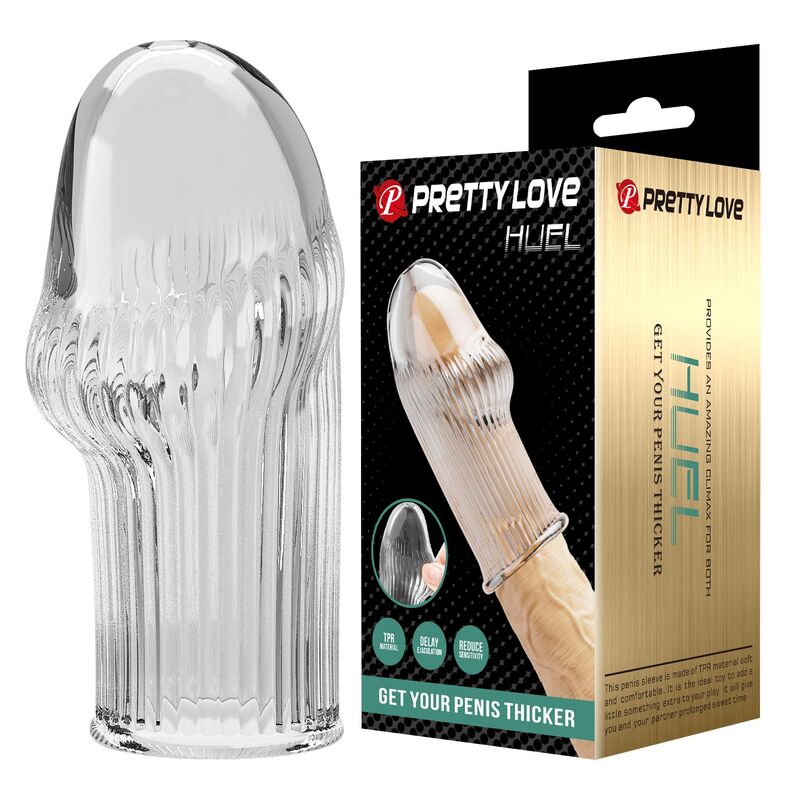 Pretty Love-Huel Manșon pentru Penis Transparent 371 Pretty Love-Huel Manșon pentru Penis Transparent