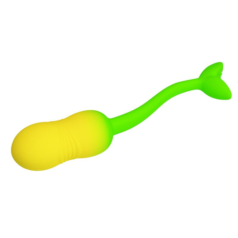 Pretty Love-Pulsen Ou Vibrator cu Aplicație Verde-Galben 8 PRETTY LOVE - PULSEN APP CONTROL VIBRATING EGG 12 FUNCTIONS USB RECHARGEABLE GREEN-YELLOW · Jucarii Cupluri (imaginea 8)