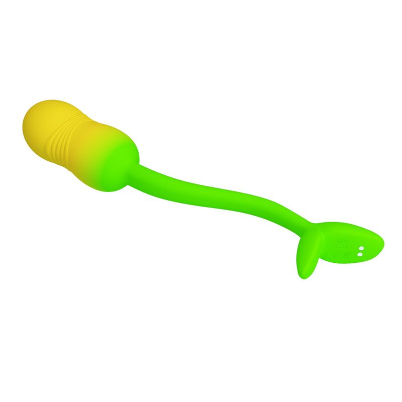 Pretty Love-Pulsen Ou Vibrator cu Aplicație Verde-Galben 10 PRETTY LOVE - PULSEN APP CONTROL VIBRATING EGG 12 FUNCTIONS USB RECHARGEABLE GREEN-YELLOW · Jucarii Cupluri (imaginea 10)