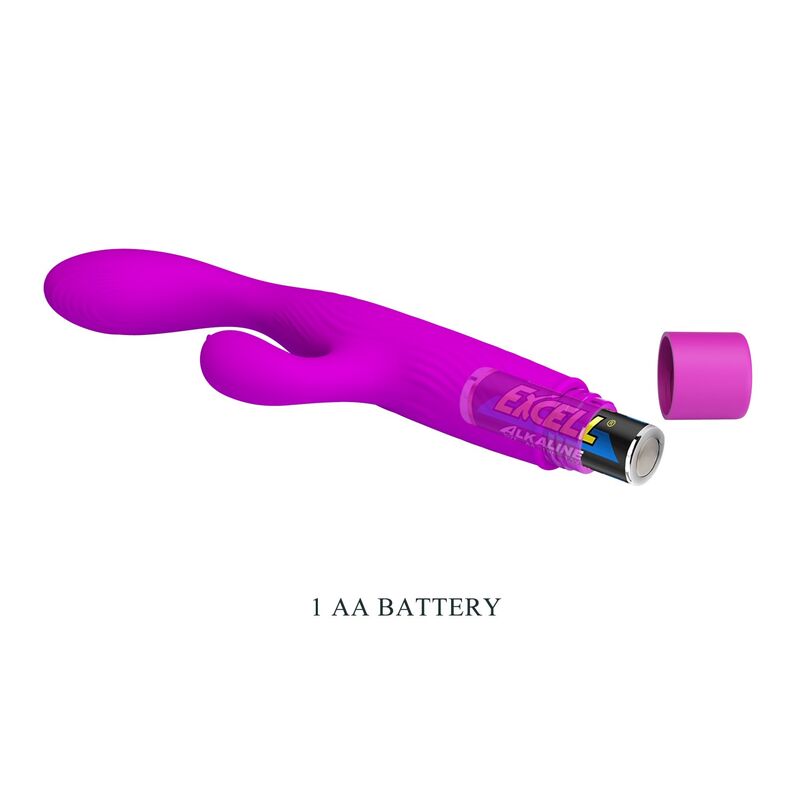 PRETTY LOVE - JENE DUAL STIMULATION G-SPOT AND CLITORAL VIBRATOR PURPLE · Vibratoare (imaginea 5)