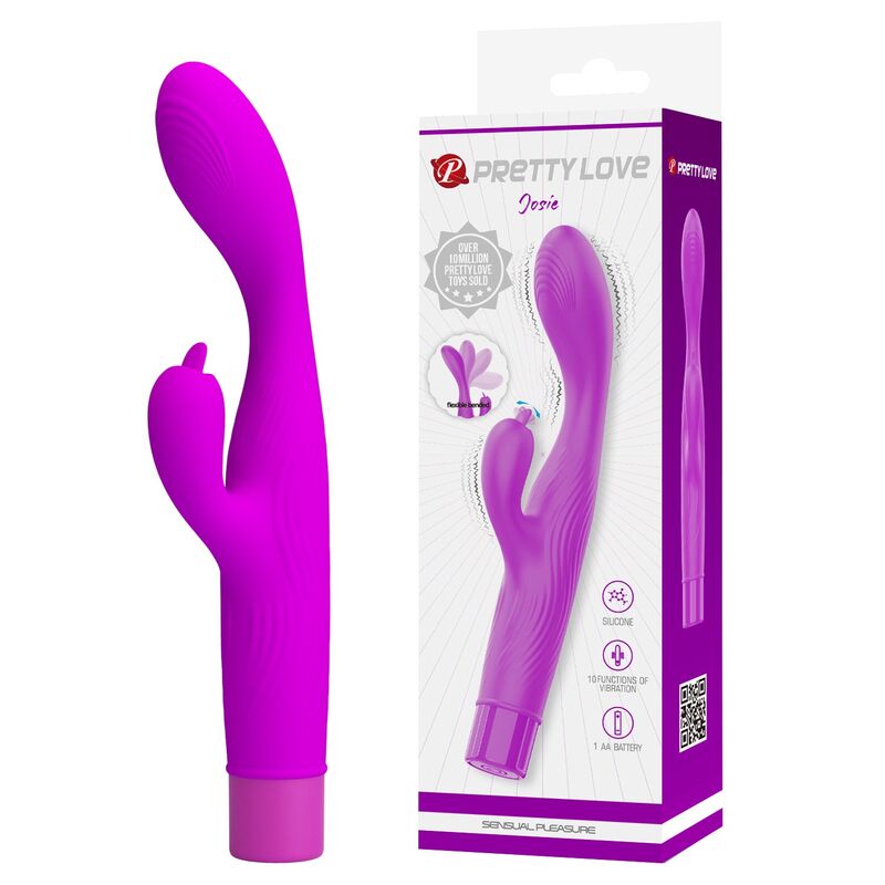 Pretty Love-Jene Vibrator G-spot și Clitoris Mov