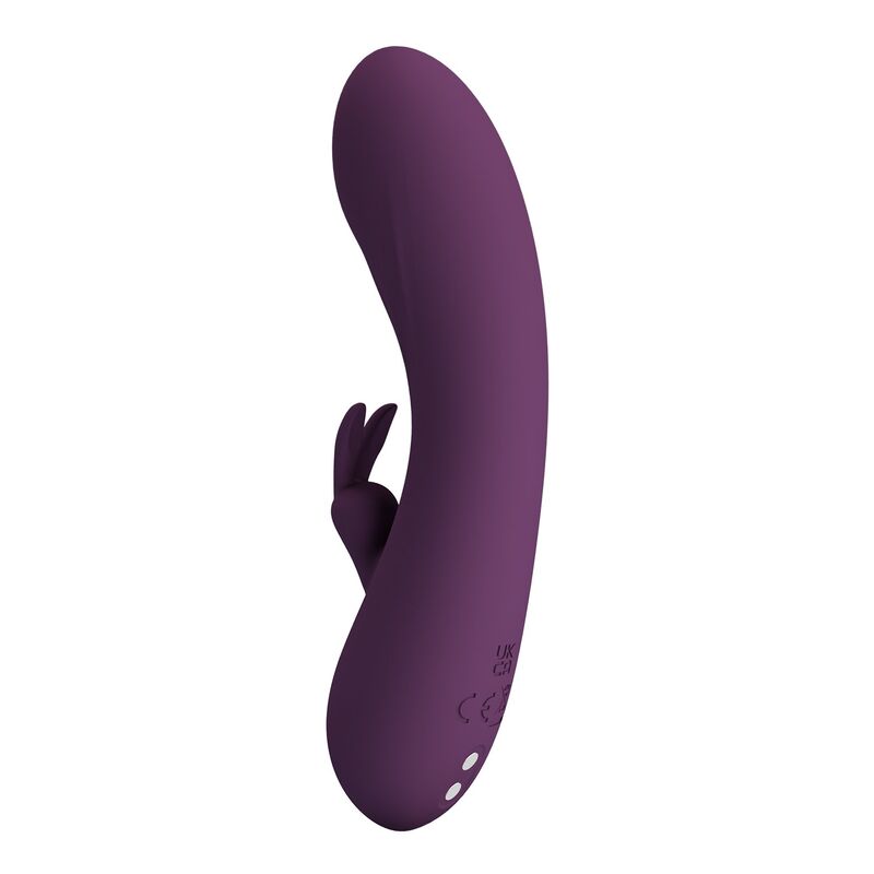 PRETTY LOVE - LANDYN RECHARGEABLE RABBIT VIBRATOR 10 FUNCTIONS PURPLE · Vibratoare (imaginea 9)