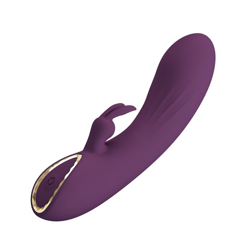 PRETTY LOVE - LANDYN RECHARGEABLE RABBIT VIBRATOR 10 FUNCTIONS PURPLE · Vibratoare (imaginea 6)