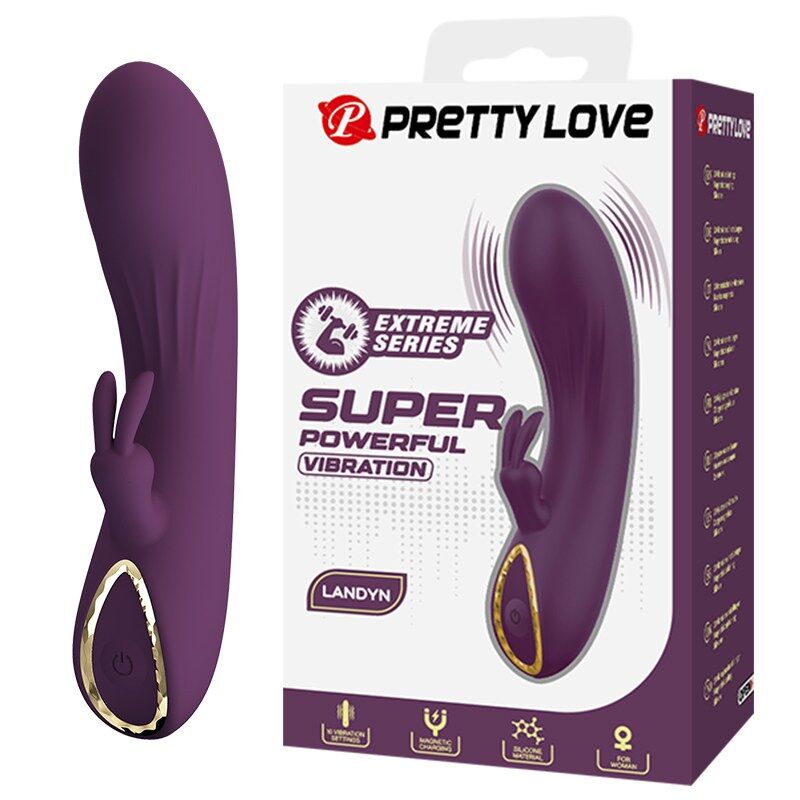 Pretty Love-Landyn Vibrator Rabbit 10 Funcții Mov