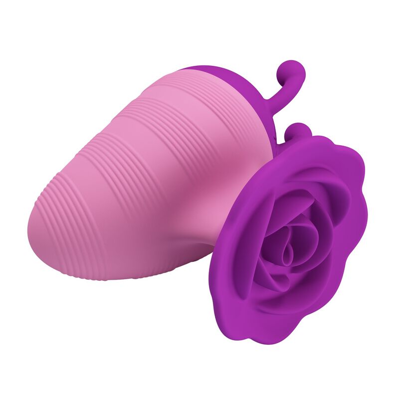 PRETTY LOVE - LITTLE BEE RECHARGEABLE CLITORAL STIMULATOR 7 MODES PURPLE-PINK · Vibratoare