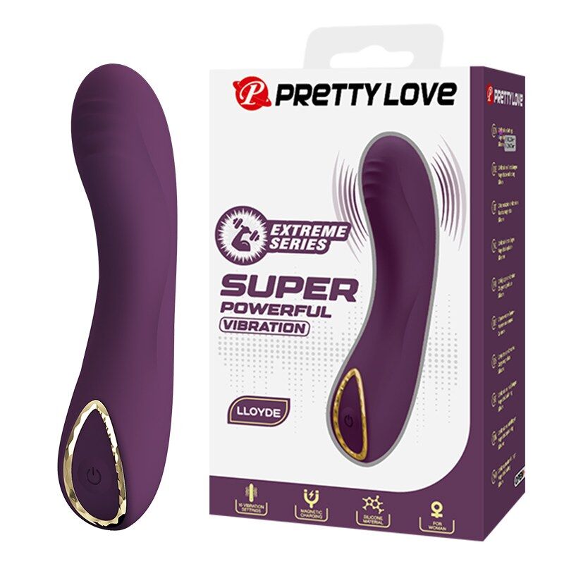 PRETTY LOVE - LLOYDE RECHARGEABLE VIBRATOR 10 FUNCTIONS PURPLE · Vibratoare