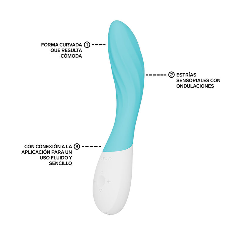 LELO - MONA TWIST RECHARGEABLE APP-CONTROLLED G-SPOT VIBRATOR LAVENDER · Jucarii Cupluri (imaginea 7)
