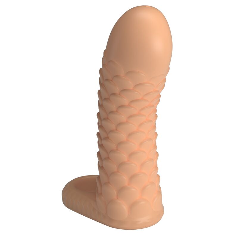 PRETTY LOVE - NESMITH PENIS EXTENSION SLEEVE 13 CM Ø 3.8 CM NATURAL · Inele & Mansoane Penis (imaginea 7)