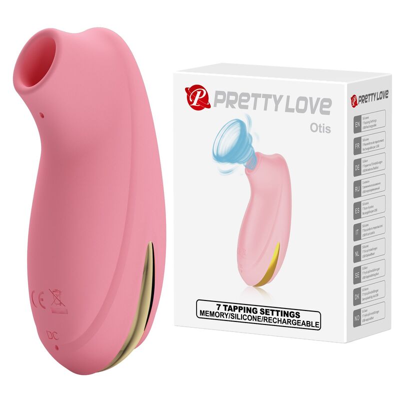 PRETTY LOVE - OTIS CLITORAL SUCTION STIMULATOR 7 MODES PINK · Vibratoare