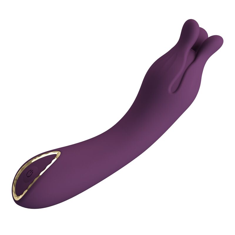 PRETTY LOVE - LUNAO RECHARGEABLE VIBRATOR 10 FUNCTIONS PURPLE · Vibratoare (imaginea 7)