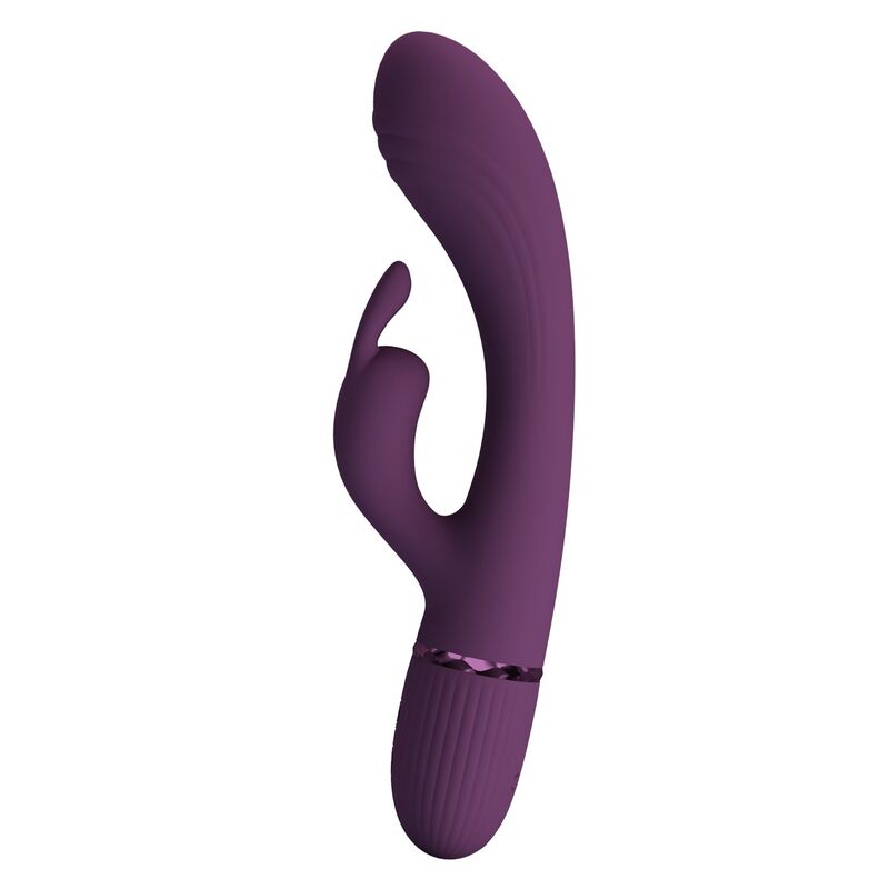 PRETTY LOVE - ROCCO RECHARGEABLE RABBIT VIBRATOR 10 FUNCTIONS PURPLE · Vibratoare (imaginea 8)