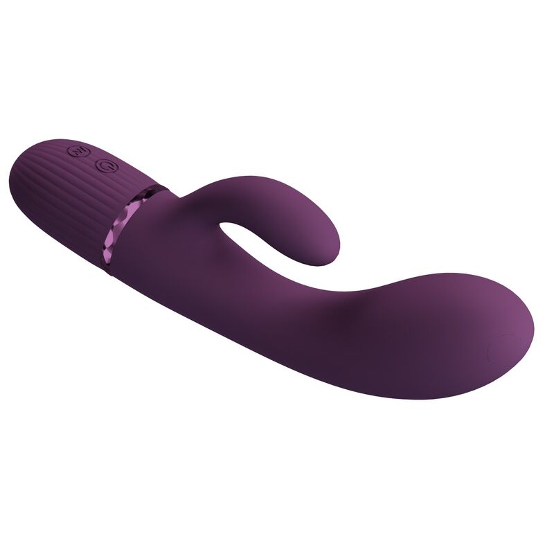 Pretty Love-Margie Vibrator Rabbit 10 Funcții Mov 9 PRETTY LOVE - MARGIE RECHARGEABLE RABBIT VIBRATOR 10 FUNCTIONS PURPLE · Vibratoare (imaginea 9)
