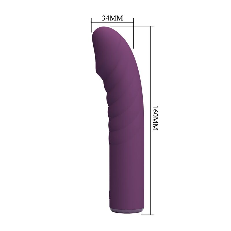 Pretty Love-Ryland Vibrator Reîncărcabil 10 Funcții Mov 6 PRETTY LOVE - RYLAND RECHARGEABLE VIBRATOR 10 FUNCTIONS PURPLE · Vibratoare (imaginea 6)