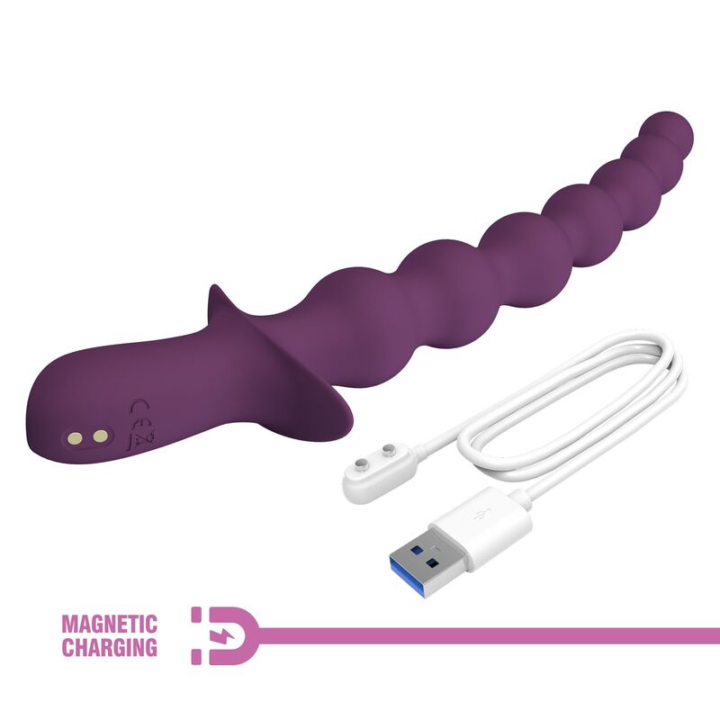 PRETTY LOVE - MADISON RECHARGEABLE ANAL VIBRATOR 10 FUNCTIONS · Jucarii Anale (imaginea 9)