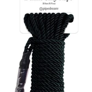 Fetish Fantasy Series-Frânghie Bondage Deluxe 9,75 m Neagră 55 Fetish Fantasy Series-Frânghie Bondage Deluxe 9,75 m Neagră