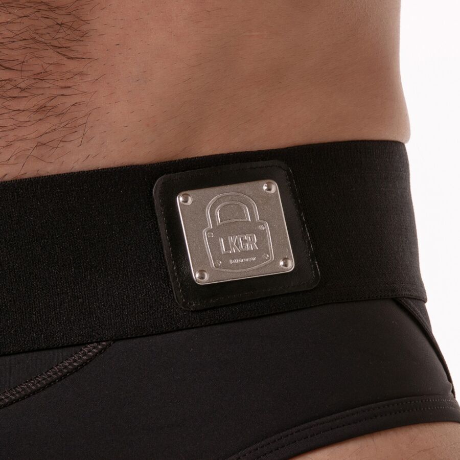 Locker Gear-Wide Waistband Jock Brief pentru Bărbați 3 LOCKER GEAR - WIDE WAISTBAND JOCK BRIEF BLUE S · Lenjerie Barbati (imaginea 3)