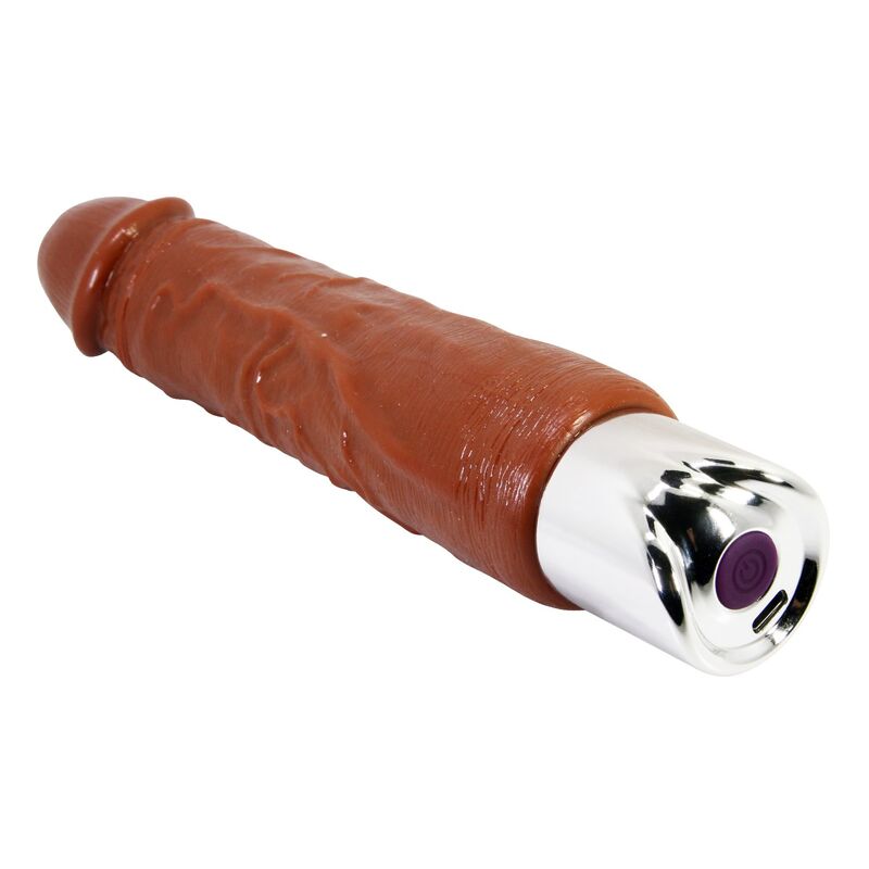 Pretty Love-Pro Vibrator Realist 23,5 cm Maro 4 PRETTY LOVE - PRO REALISTIC VIBRATOR 23.5 CM Ø 4.8 CM BROWN · Vibratoare (imaginea 4)