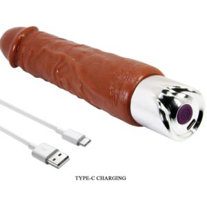 Pretty Love-Pro Vibrator Realist 23,5 cm Maro 16 PRETTY LOVE - PRO REALISTIC VIBRATOR 23.5 CM Ø 4.8 CM BROWN · Vibratoare (imaginea 7)