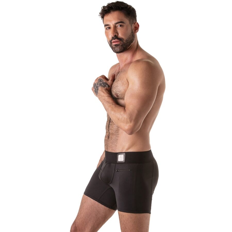 LOCKER GEAR - WIDE WAISTBAND TRUNK BLUE S · Lenjerie Barbati (imaginea 3)