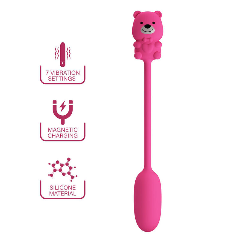 PRETTY LOVE - OLSON RECHARGEABLE BULLET VIBRATOR WITH WIRED CONTROLLER PINK · Vibratoare (imaginea 7)
