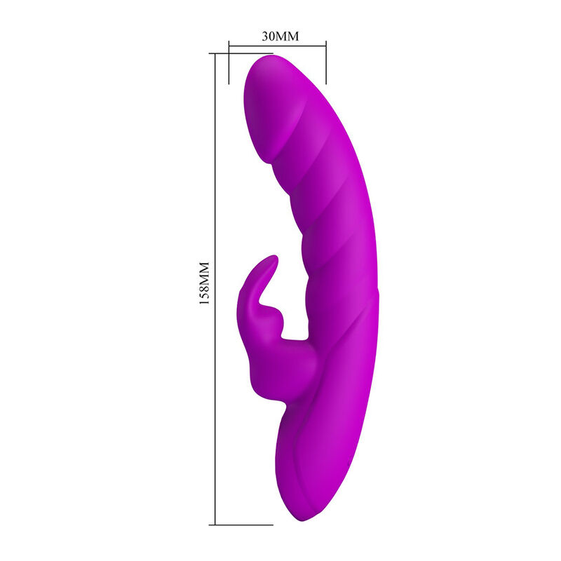 Pretty Love-Monica Vibrator G-spot și Clitoris Reîncărcabil 6 PRETTY LOVE - MONICA RECHARGEABLE DUAL STIMULATION G-SPOT AND CLITORAL VIBRATOR PURPLE · Vibratoare (imaginea 6)