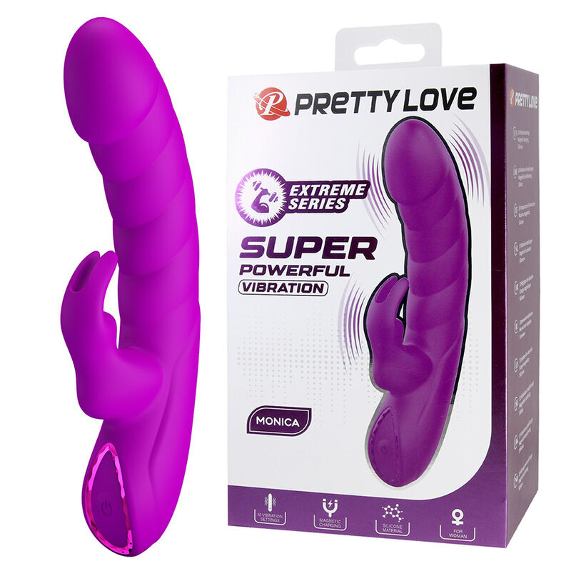 Pretty Love-Monica Vibrator G-spot și Clitoris Reîncărcabil
