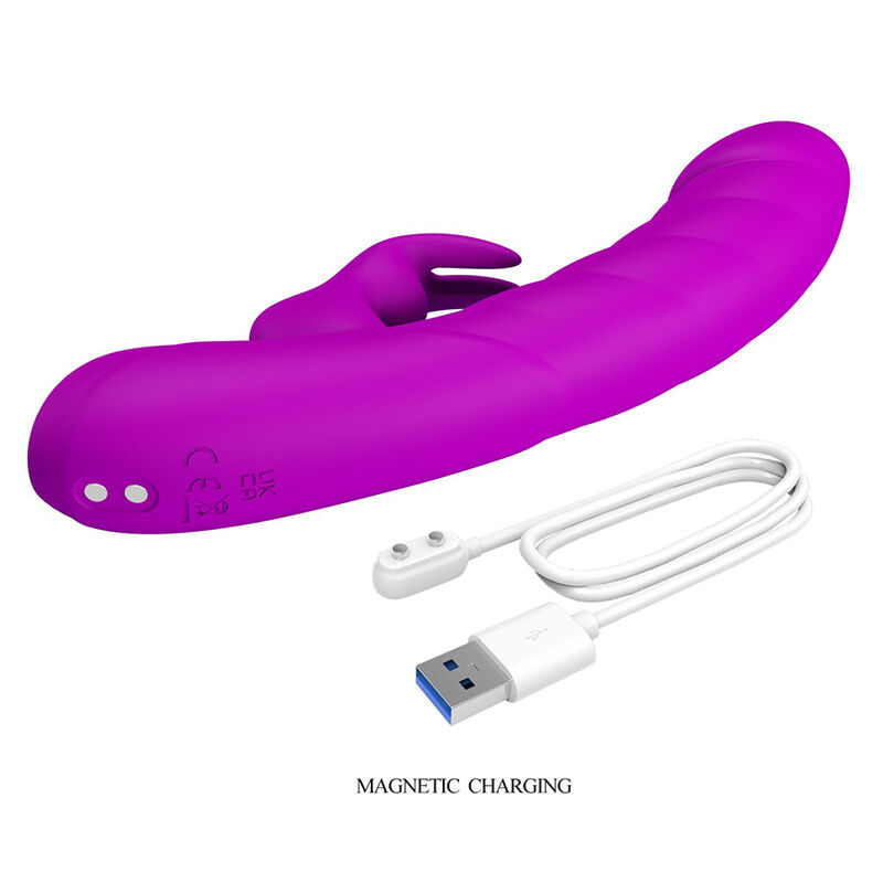Pretty Love-Monica Vibrator G-spot și Clitoris Reîncărcabil 9 PRETTY LOVE - MONICA RECHARGEABLE DUAL STIMULATION G-SPOT AND CLITORAL VIBRATOR PURPLE · Vibratoare (imaginea 9)