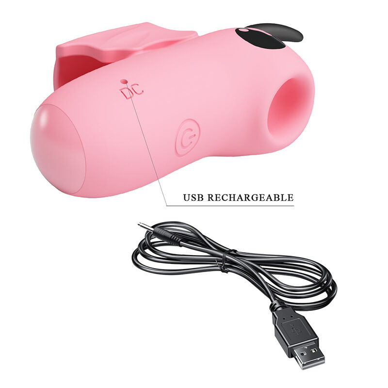 Pretty Love-Magic Devil Stimulator pentru Deget Reîncărcabil 9 PRETTY LOVE - MAGIC DEVIL RECHARGEABLE FINGER STIMULATOR PINK · Vibratoare (imaginea 9)