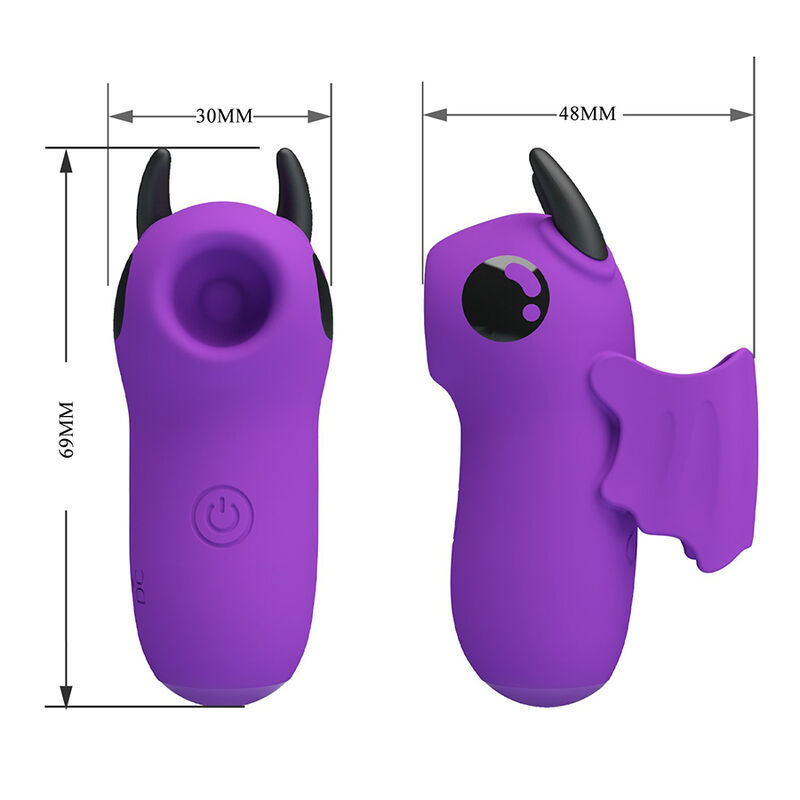 Pretty Love-Magic Devil Stimulator pentru Deget Reîncărcabil 16 PRETTY LOVE - MAGIC DEVIL PURPLE RECHARGEABLE FINGER STIMULATOR · Vibratoare (imaginea 7)